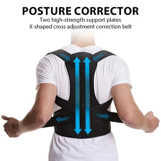 Posture Corrector Vest | Adjustable Back & Lumbar Support Brace Posture Corrector Brace Peaceful Pleasures Health and Wellness