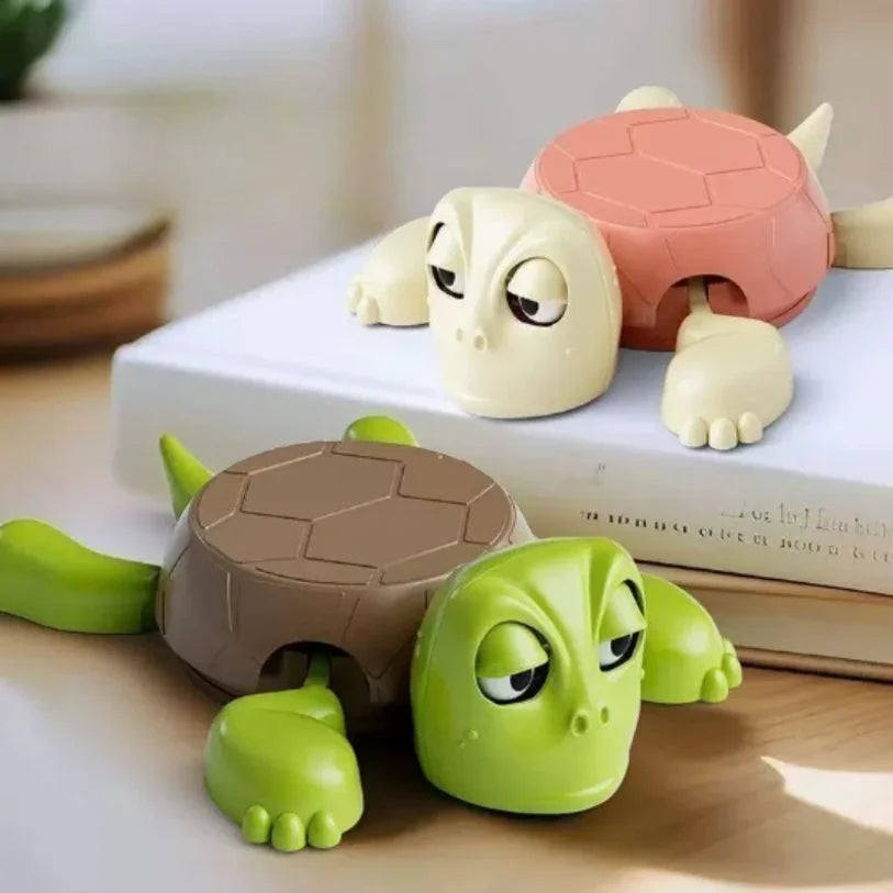 Funny Turtle Coaster – Pop-Out Eyes & Limbs Novelty Cup Mat