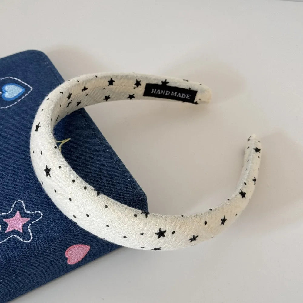 Polka Dot & Stripe Hair Headbands for Women – Classic Pattern
