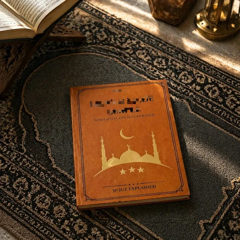 Quran Study Guide Illustrated Book Islamic Learning Planner 30 Juz