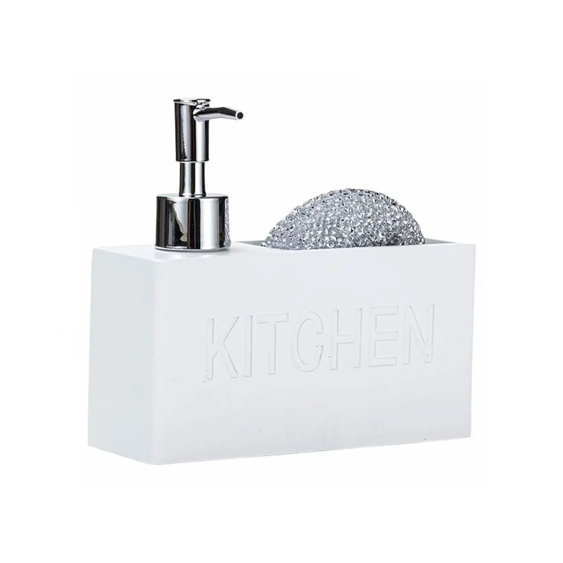 Multifunctional Soap Dispenser with Sponge Holder | Countertop