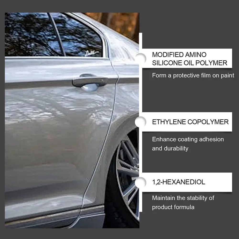 100ML Ceramic&crystal Coating 9h+ Car Crystal Serum Scratch & Abrasion Resistant Prevents Aging And Yellowing Peaceful Pleasures Health and Wellness