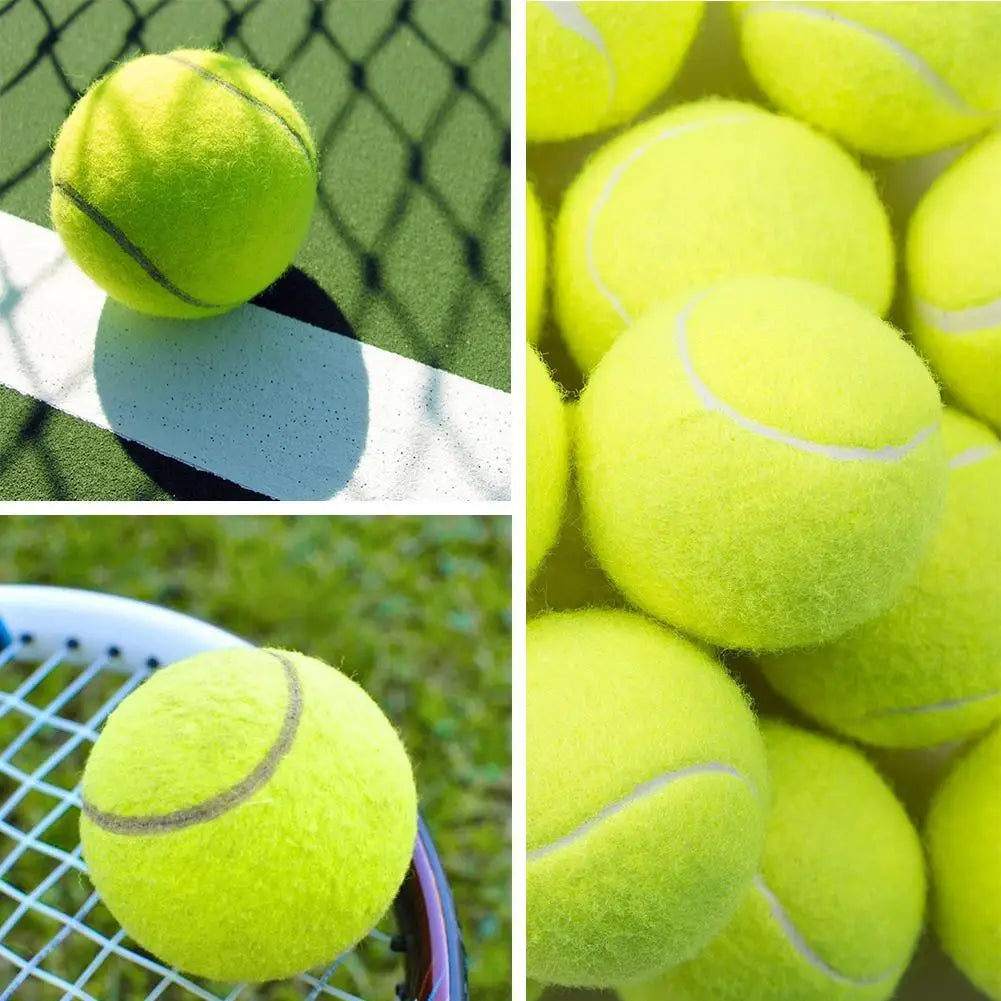 High Elasticity Training Tennis Ball for Exercises Peaceful Pleasures Health and Wellness