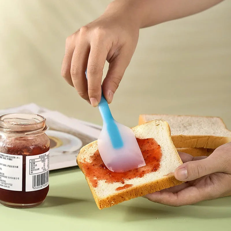 Silicone Cake Spatula & Cream Scraper | Non-Stick Baking Tool