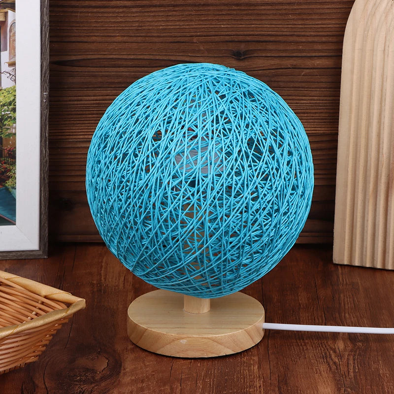 20cm Restaurant Bar Chandelier Rattan Ball Lampshade Handmade DIY Hand-woven Rattan Vine Ball Pendant Lampshade Light Lamp Shade Peaceful Pleasures Health and Wellness A4