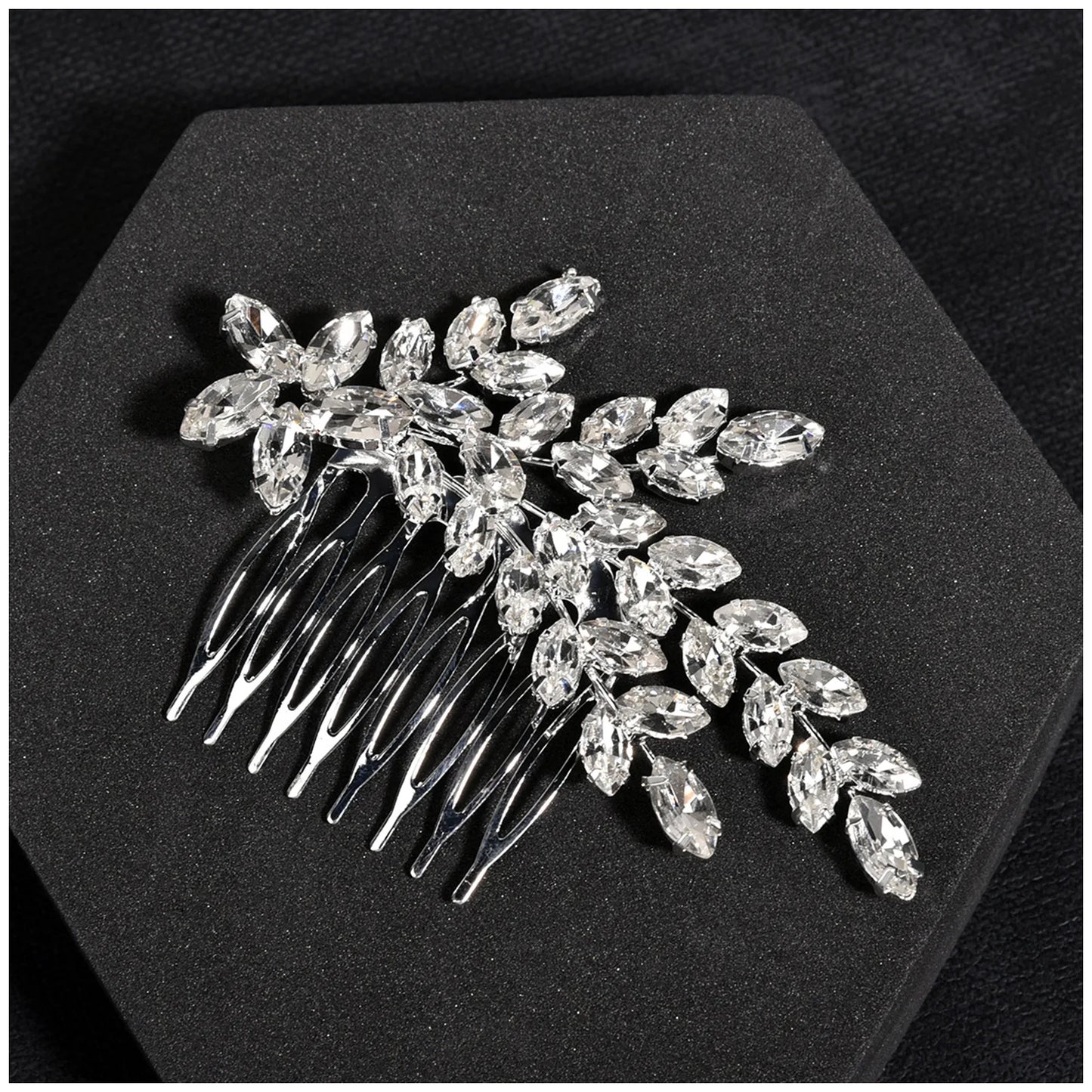 Glittering Hair Combs Clips Hair Fork Luxurious Messy Bun Maker with Glass Diamond for Banquet Wedding Gown Hair Clips Peaceful Pleasures Health and Wellness