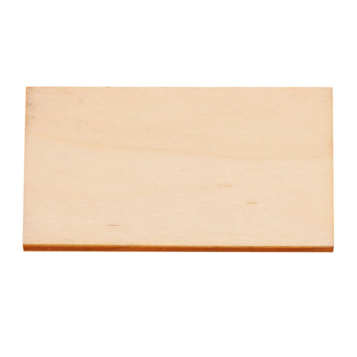 60Pcs Wooden Slices 7.6x5.1cm Right Angle Rectangular Wood Chips Smooth Lightweight DIY Handicraft Accessories for Wall Decor Peaceful Pleasures Health and Wellness