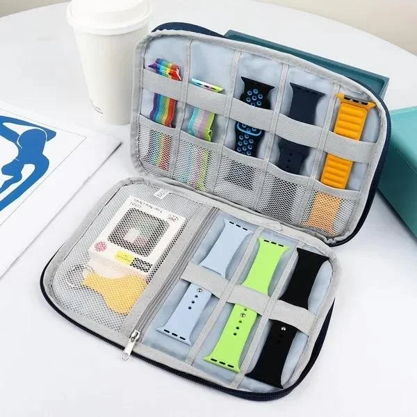 Smart Watch Band Organizer Travel Pouch | Apple Watch Strap Bag