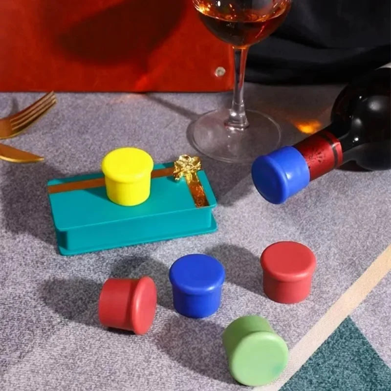 Silicone Bottle Stopper Cap – Food Grade Wine & Beer Seal