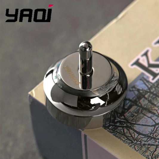 YAQI Stainless Steel Mens Shaving Razor Holder Razor Stand Mini Portable Shaving Tool Elegant Appearance High Quality Holder Peaceful Pleasures Health and Wellness