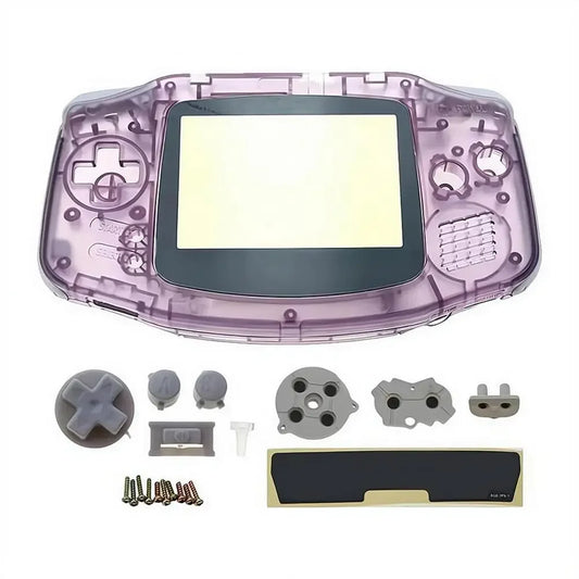 Game Boy Advance GBA Full Housing Shell Replacement – Custom Case Cover with Buttons & Screws (15 Colors) Peaceful Pleasures Health and Wellness