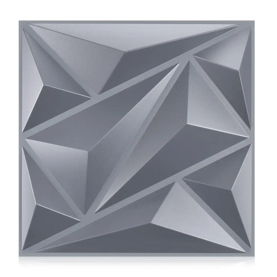 20/30pcs 3D pvc wall panels for indoor wall decoration, for living room hall bedroom hotel office,including tape Peaceful Pleasures Health and Wellness GRAY 30pcs