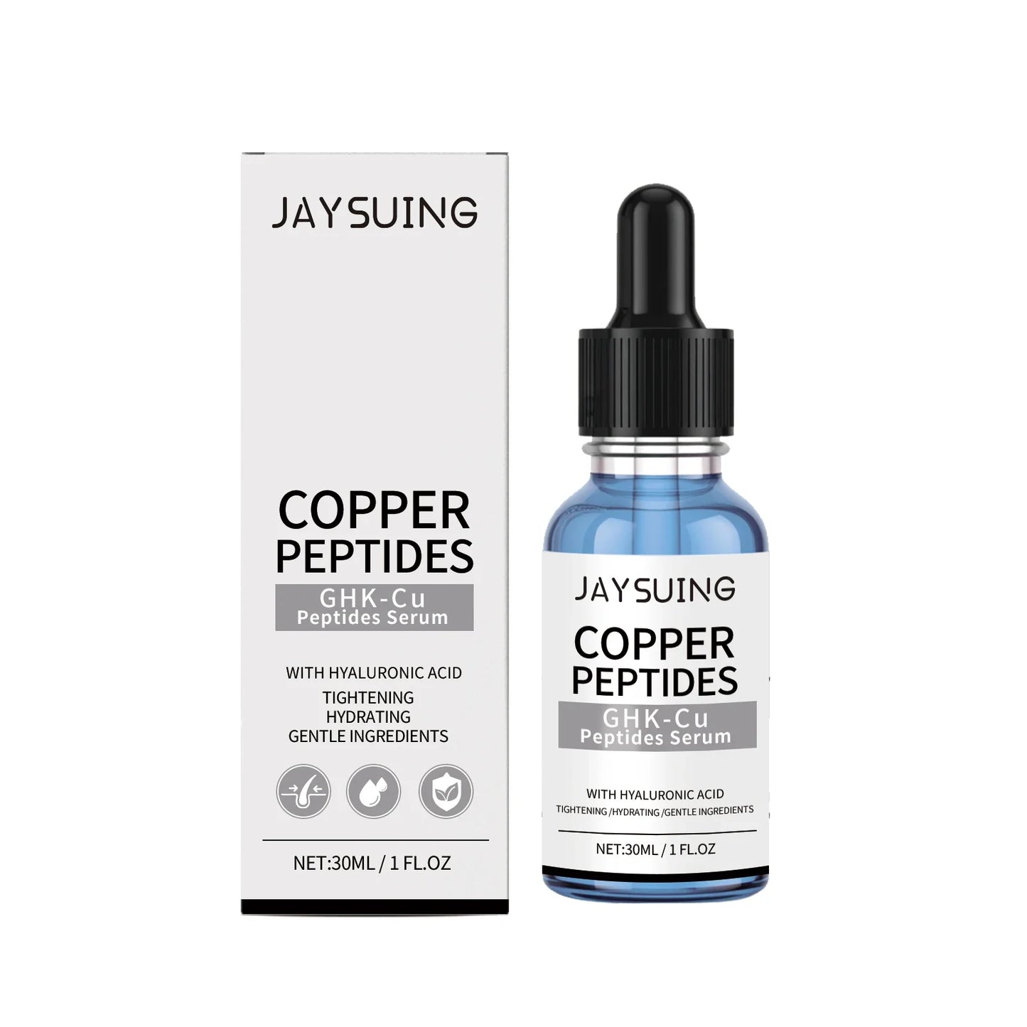 Copper Peptide & Hyaluronic Acid Face Serum – Firm & Brighten