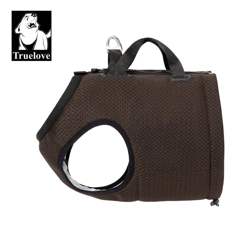 Truelove Pet Vehicle Safety Vest Harness Dog Car Harness Adjustable Harnesses Warm Cool Clothes Breathable Mesh Fabric TLH2512 Peaceful Pleasures Health and Wellness Brown Patina XS China Mainland