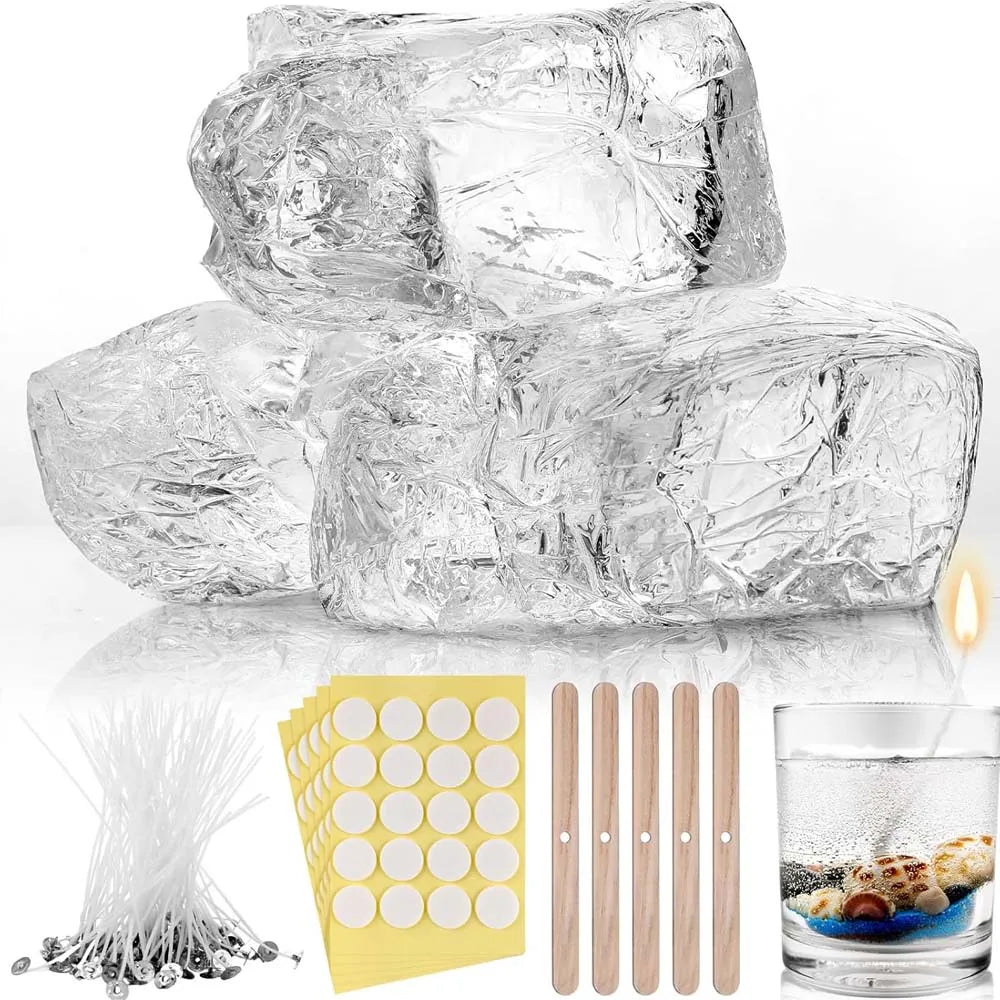 Crystal Jelly Wax Kit 200g/500g – DIY Candle Making Supplies