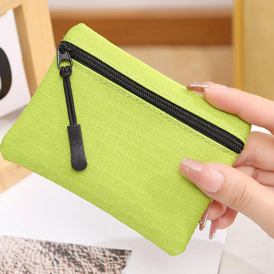 Oxford Cloth Coin Purse – Zipper Wallet for Cards & Keys Coin Purse Oasis Select