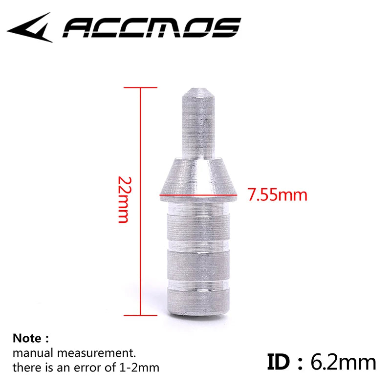 DIY Plastic Arrow Pin Nocks L Aluminum Nock Needles ID4 2 6 3 5 Shaft