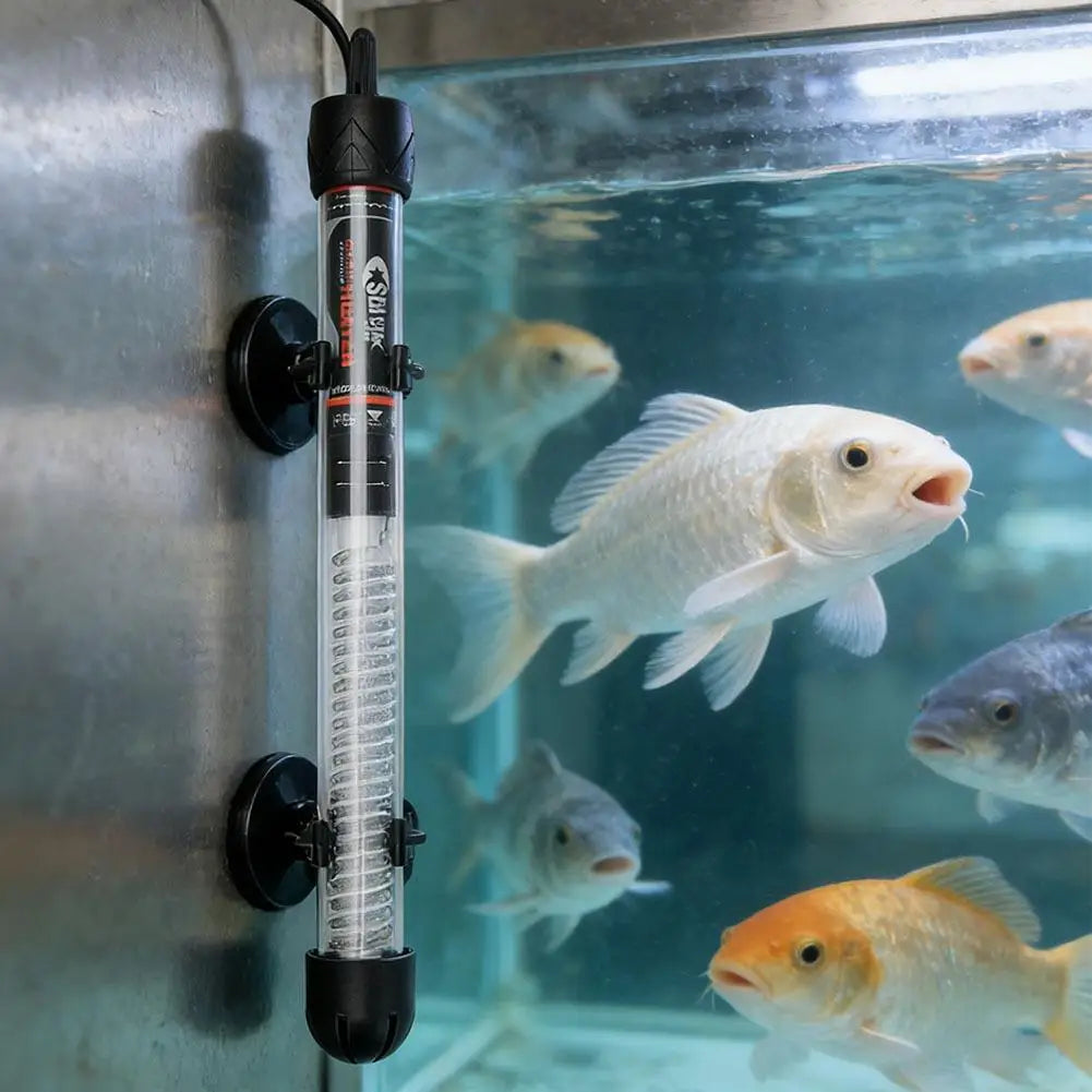 Compact Small Aquarium Heater, Auto Constant Temperature EU Plug Fish Tank Heating Rod Water Warmer for Aquarium Tank Peaceful Pleasures Health and Wellness