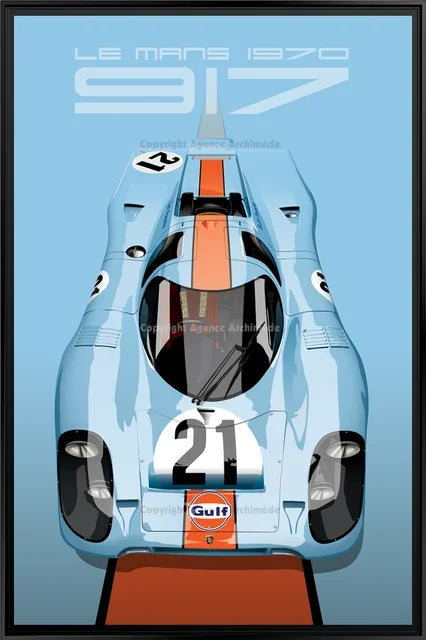Le Mans 917K Martini Racing Canvas Wall Art Poster Print Canvas Wall Art Peaceful Pleasures Health and Wellness U4340-6 40x60cm Unframed