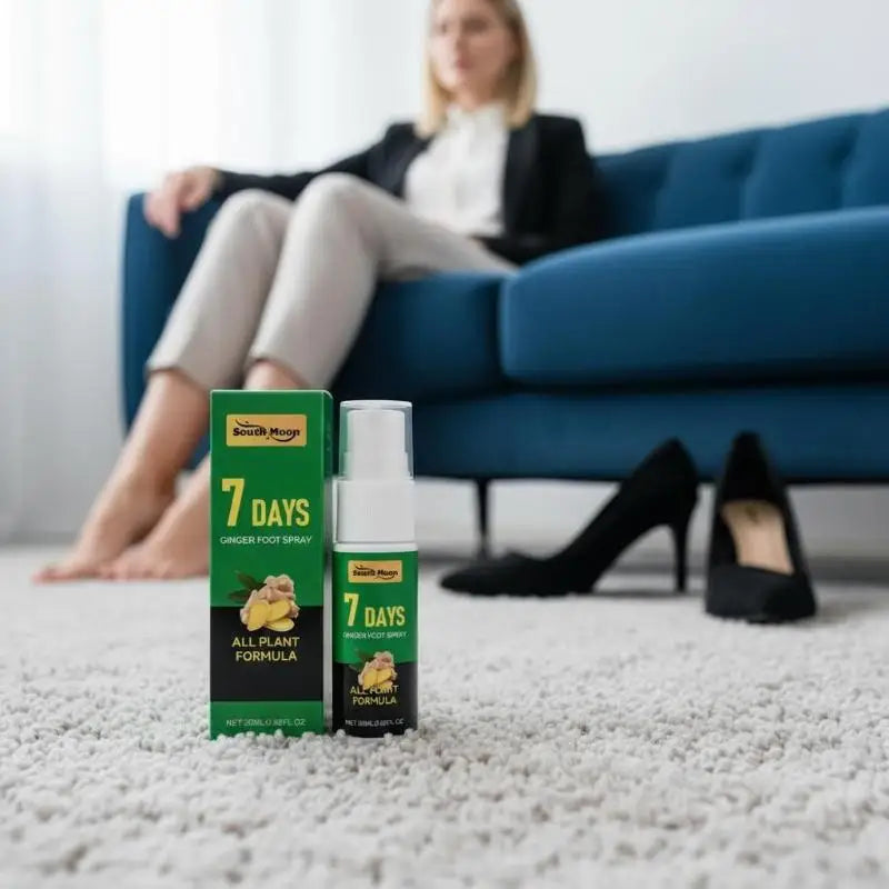 Foot Deodorant Spray Prevent Stinky Feet Non Pungent Fragrance Anti-sweat Moisturize Skin Relieve Dry Removal Spray Foot Care Peaceful Pleasures Health and Wellness