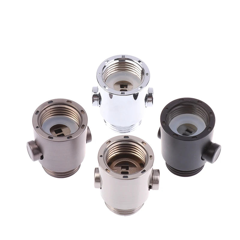ABS Shower Head Control Switch Flow Water Stop Valve One-Button Pause Water Controller Flow Regulator Bathroom Accessories Peaceful Pleasures Health and Wellness