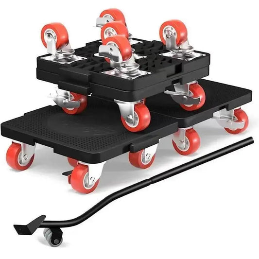 Heavy Furniture Mover Dolly Lifter 360 Rotation 5-Wheel Dollies Stuff Peaceful Pleasures Health and Wellness