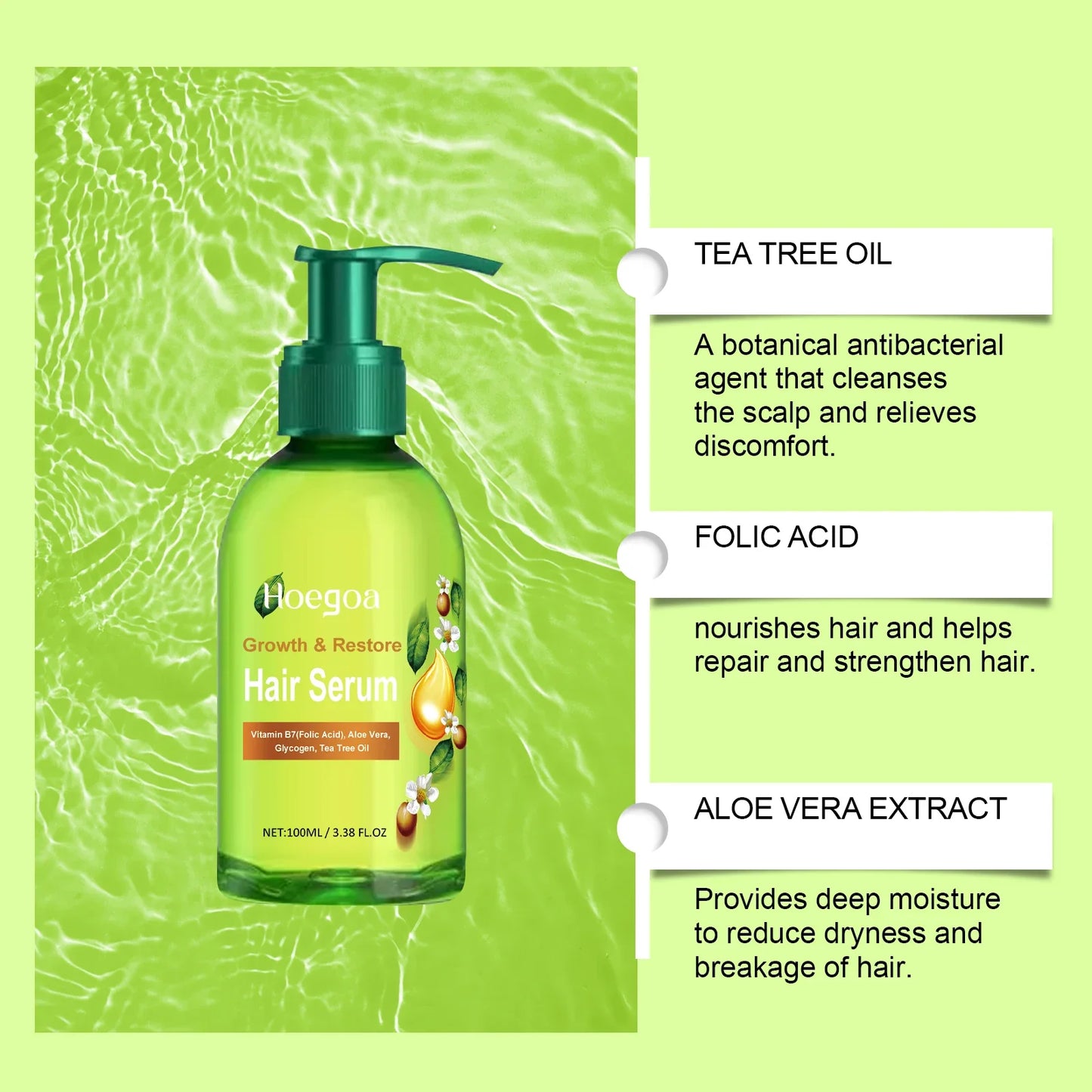 HOEGOA Tea Tree Oil Hair Conditioner – Nourish & Repair
