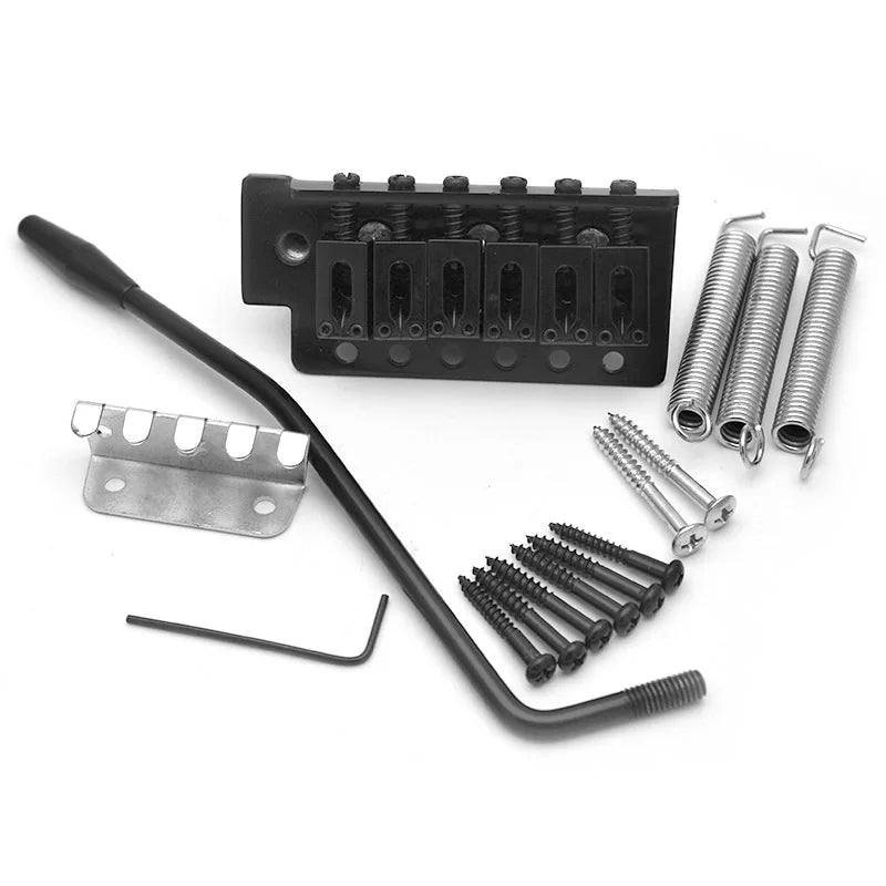 6 Strings Guitar Bridge Saddle Tailpiece Strat SQ ST Electric Tremolo