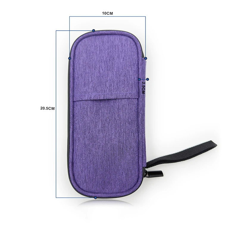 Insulin Refrigeration Bag Waterproof Storage Bag Travel Luggage Bag for People with High Blood Sugar Peaceful Pleasures Health and Wellness purple