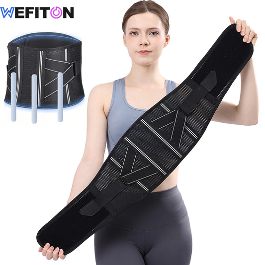 WEFITON 4-Stay Lumbar Back Brace | Herniated Disc Pain Relief Lumbar Back Brace Peaceful Pleasures Health and Wellness