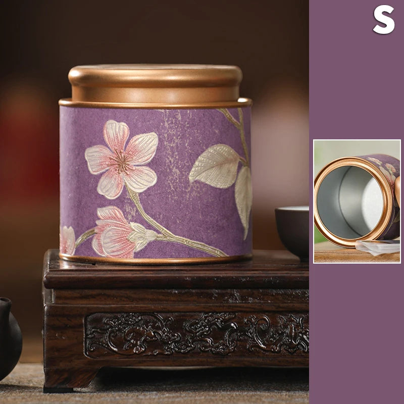 Tinplate Tea Tin Can – Airtight Sealed Storage Canister