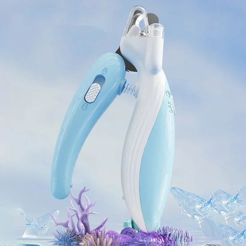 Pet Nail Clippers with LED Light for Dogs, Cats & Small Animals