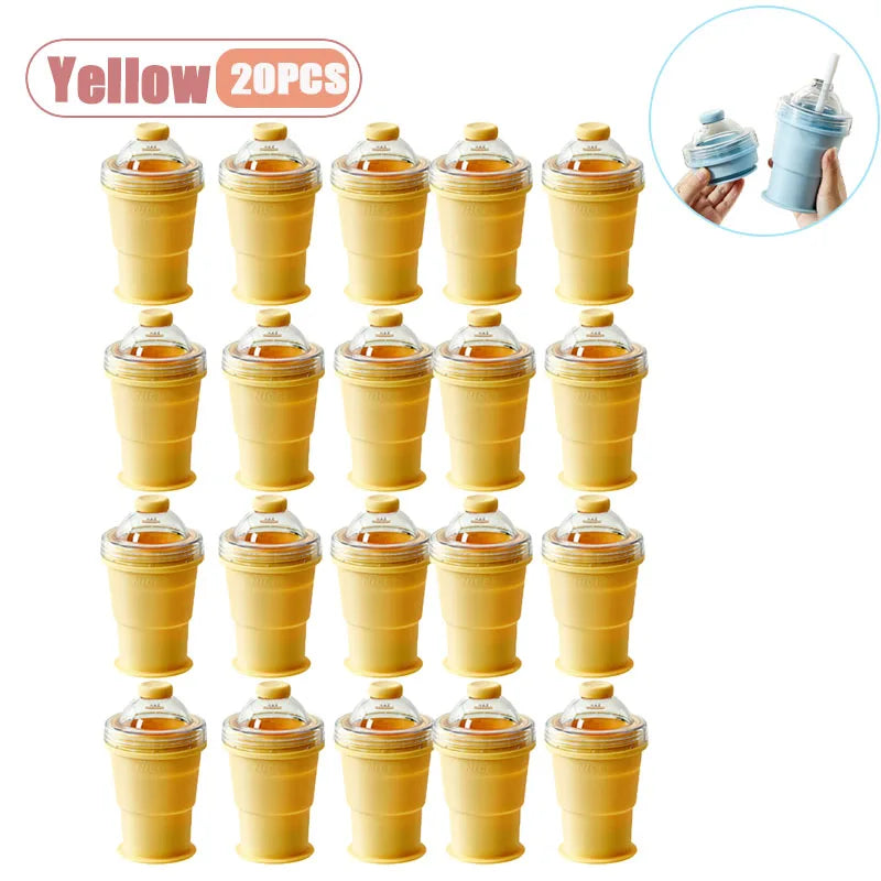 Foldable Silicone Ice Ball Maker Cup – BPA-Free Travel Mug