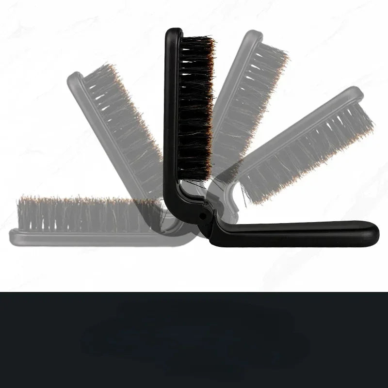 NEW Boar Bristle Hair Comb Natural Sandalwood Comb for Beard Fold Pocket Comb Hair Brush Beard Brush for Men Peaceful Pleasures Health and Wellness