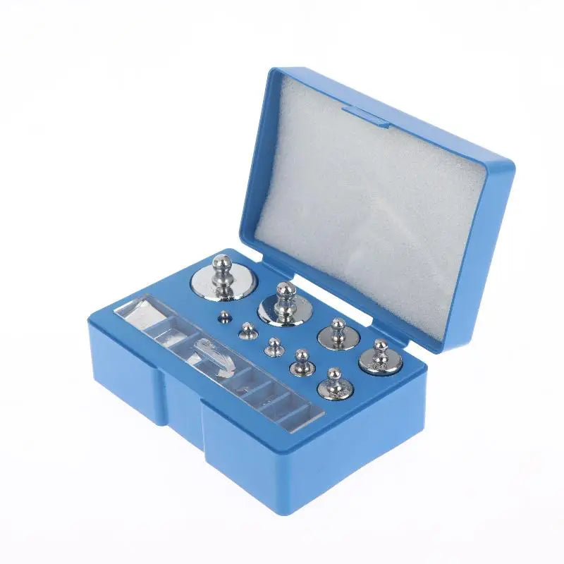 17Pcs/Set 10mg-100g Precision Digital Scale Calibration Weight Set Weighting Tool 100g 50g 20g 10g 5g 2g 1g 1000mg Tablet Code Peaceful Pleasures Health and Wellness