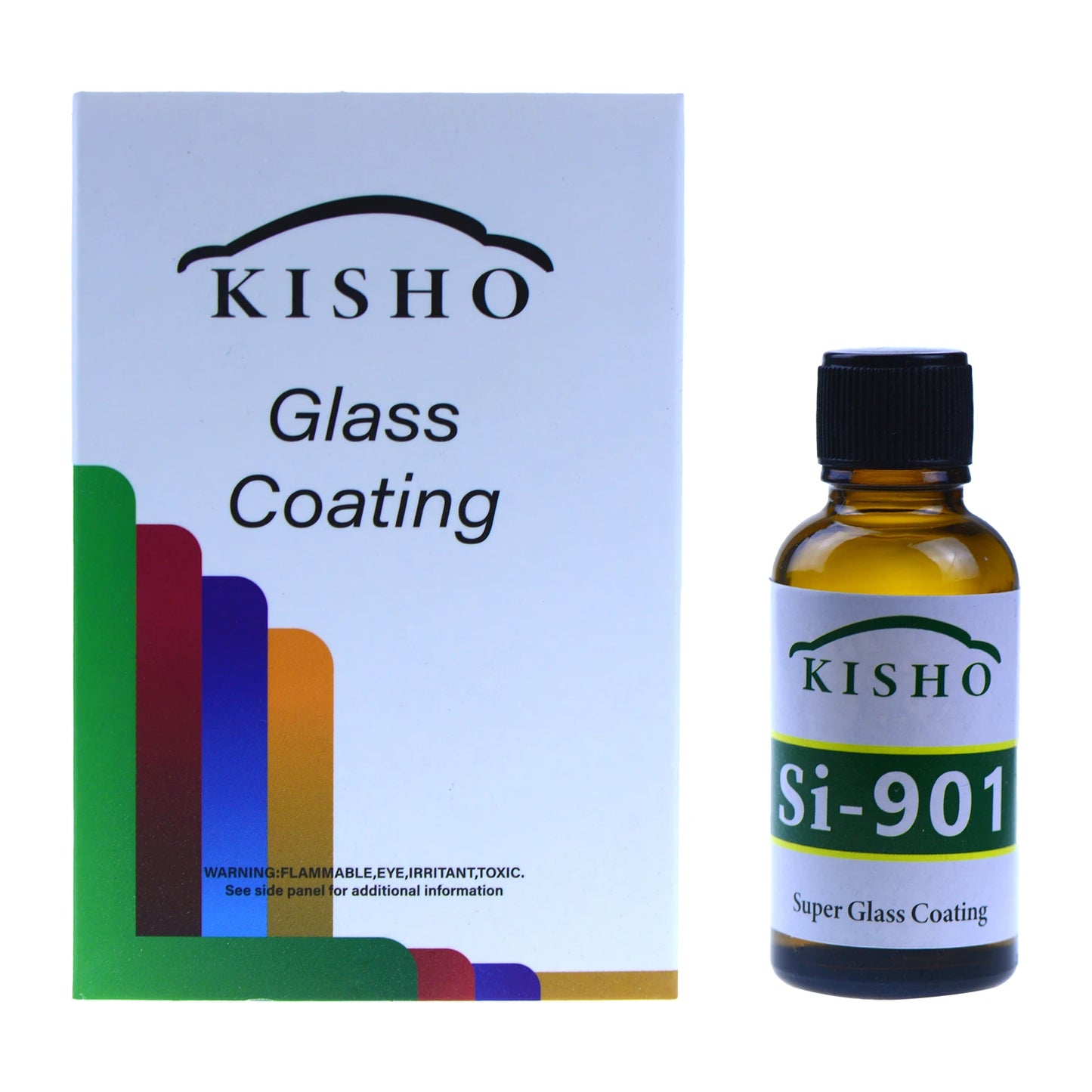 SI-901 811 KISHO Car Liquid Ceramic Coat Hydrophobic Glass Graphene Ceramic Coating Paint Care Anti-scratch Glasscoat Polish Peaceful Pleasures Health and Wellness si-901 set