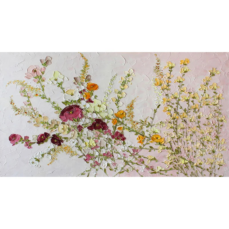 Floral Art Canvas Painting, Suitable for Bedroom & Living Room Peaceful Pleasures Health and Wellness 9930138 40x60cm Unframed