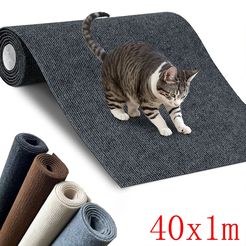 Self-Adhesive Cat Scratch Protector Pad 40cm×1m | 6 Colors