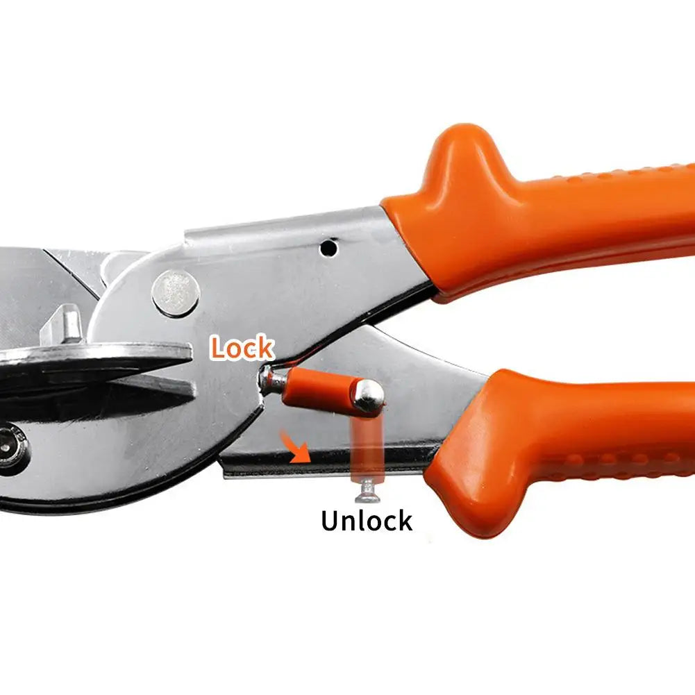 Multi-Angle Miter Shear Cutter | Adjustable 45°–135° DIY Tool