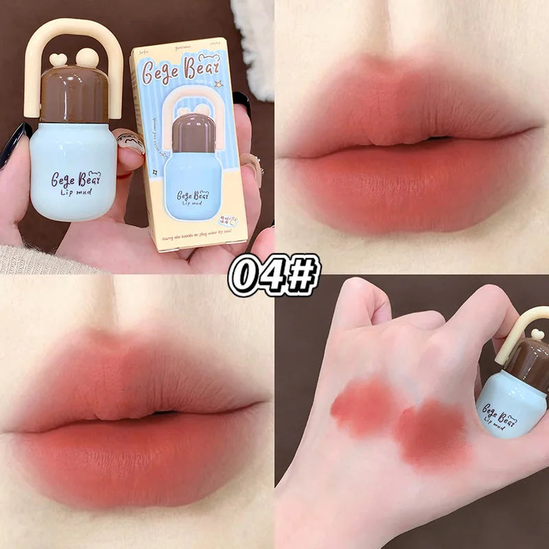 Matte Velvet Mousse Lip Gloss | 6 Colors | K-Beauty Lipstick