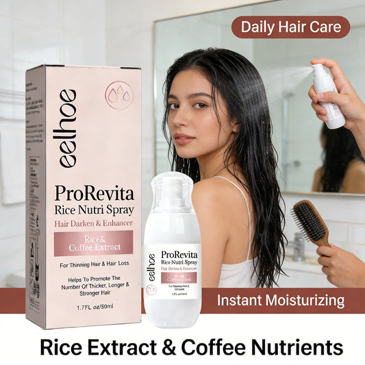 Rice Hair Care Spray Promote Hair Growth Repair Damaged Hair Strengthens Hair Fibers Reduces Hair Loss Breakage Rice Nutri Spray Peaceful Pleasures Health and Wellness