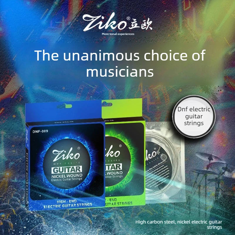 ZIKO Nickel-plated High-carbon Steel Hexagonal Alloy Electric Guitar