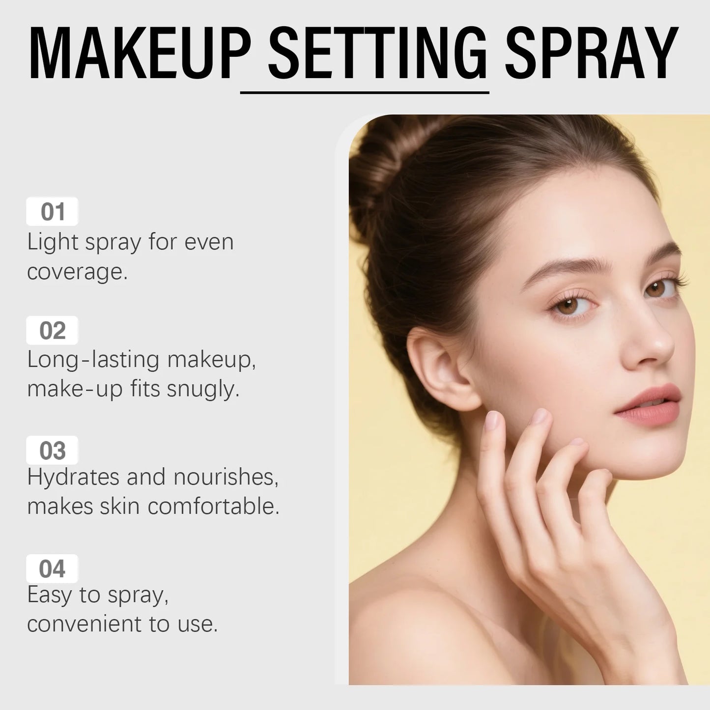 WIYUN Mattifying Makeup Setting Spray – Waterproof & Oil Control