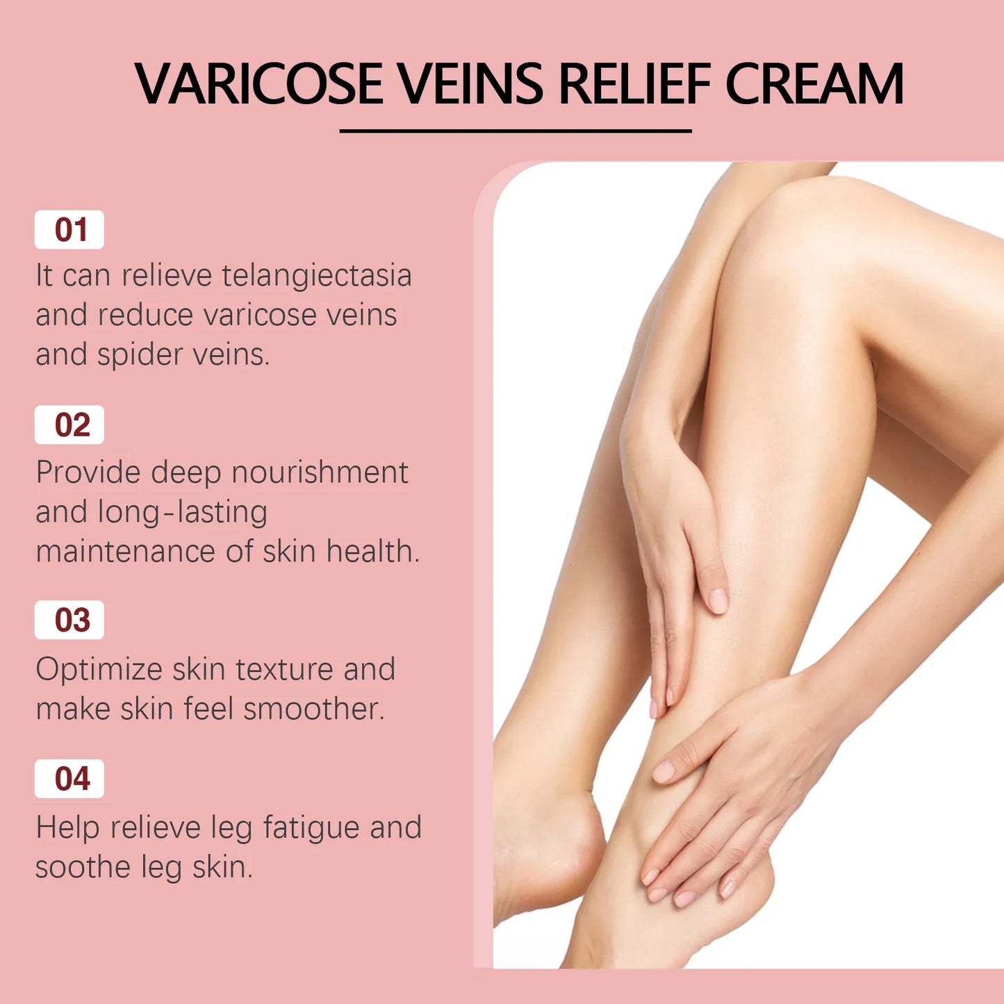 Ximonth Varicose Vein Relief Cream – Leg Swelling & Circulation
