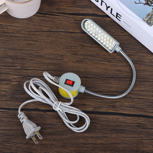 LED Gooseneck Sewing Machine Lamp | 10/20/30 LED Workbench Light Gooseneck Work Lamp Peaceful Pleasures Health and Wellness