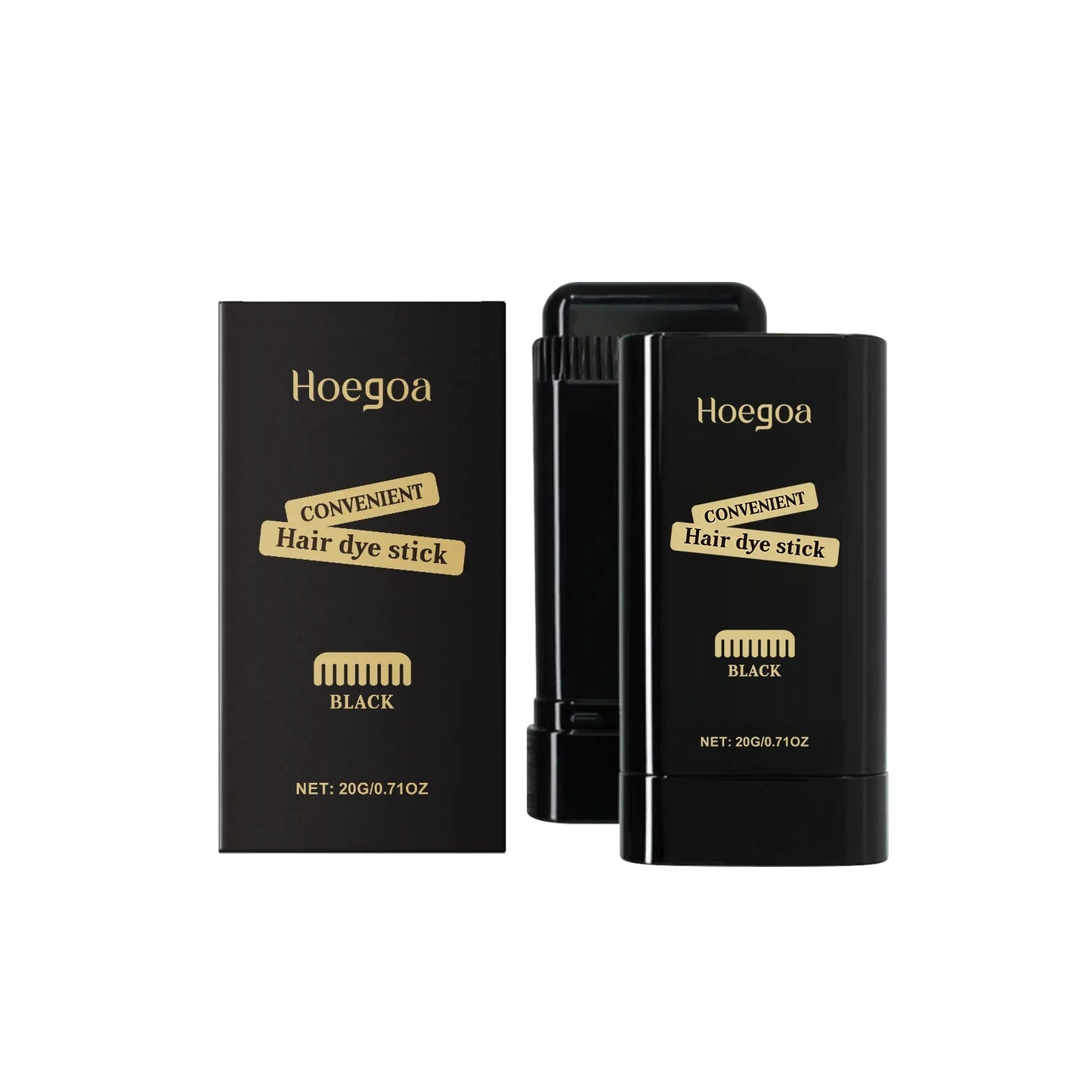 HOEGOA 3-Color Temporary Hair Color Stick – Root Touch-Up