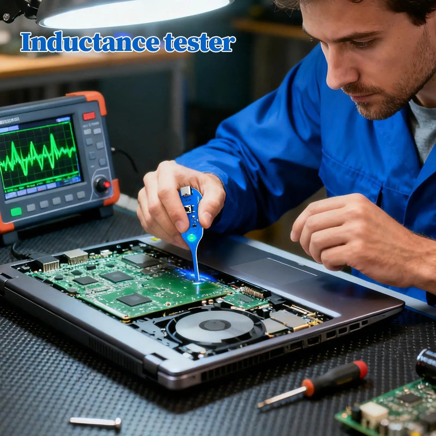 Motherboard Coil Tester | Inductance Diagnostic Tool for PC Repair