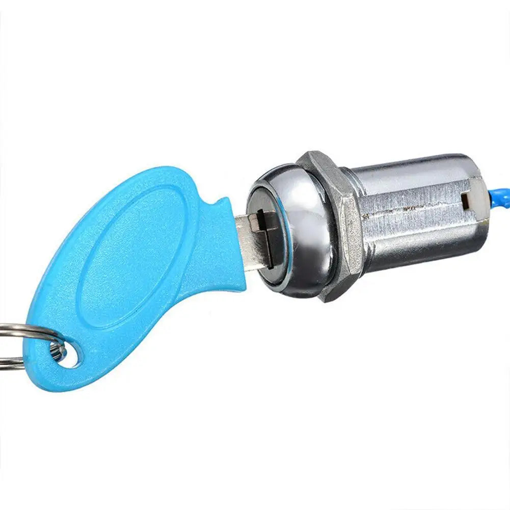 New Arrival 1 Set 2 Wire Key Ignition Switch Lock Motorcycle Go Kart Scooter Bike Switches For Motorcycle Electrical System Peaceful Pleasures Health and Wellness