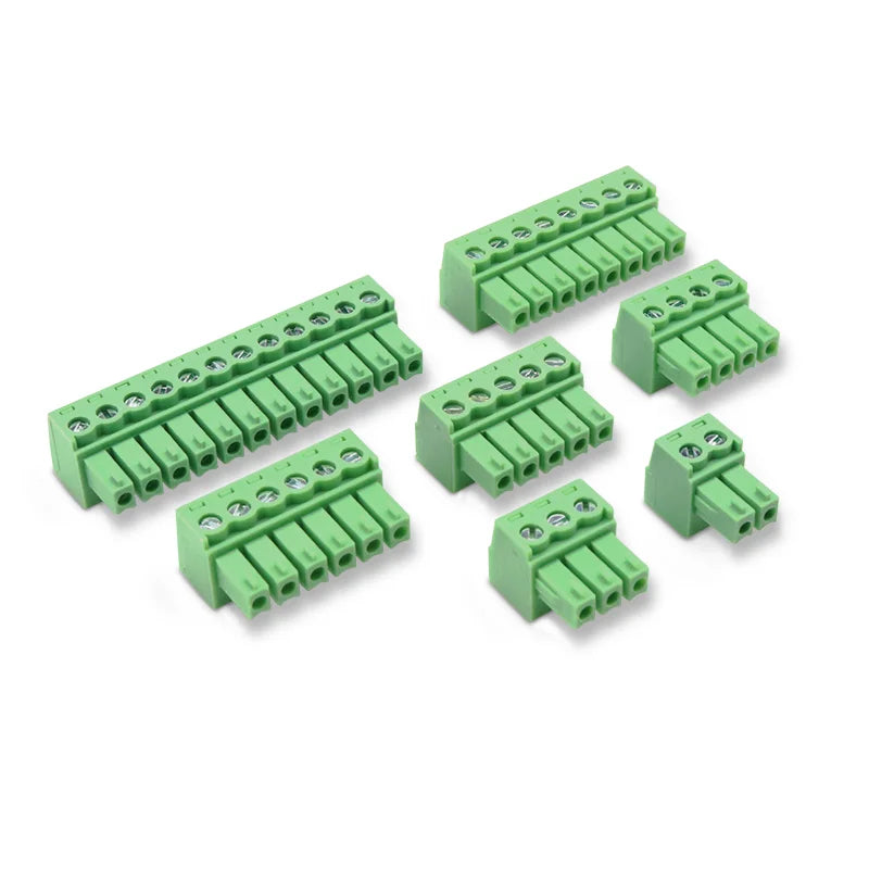 10 Sets 3.81mm 2/3/4/5/6/7/8 pin Right Angle Terminal Plug Type 3.81 Pitch Connector Pcb Screw Terminal Block Peaceful Pleasures Health and Wellness