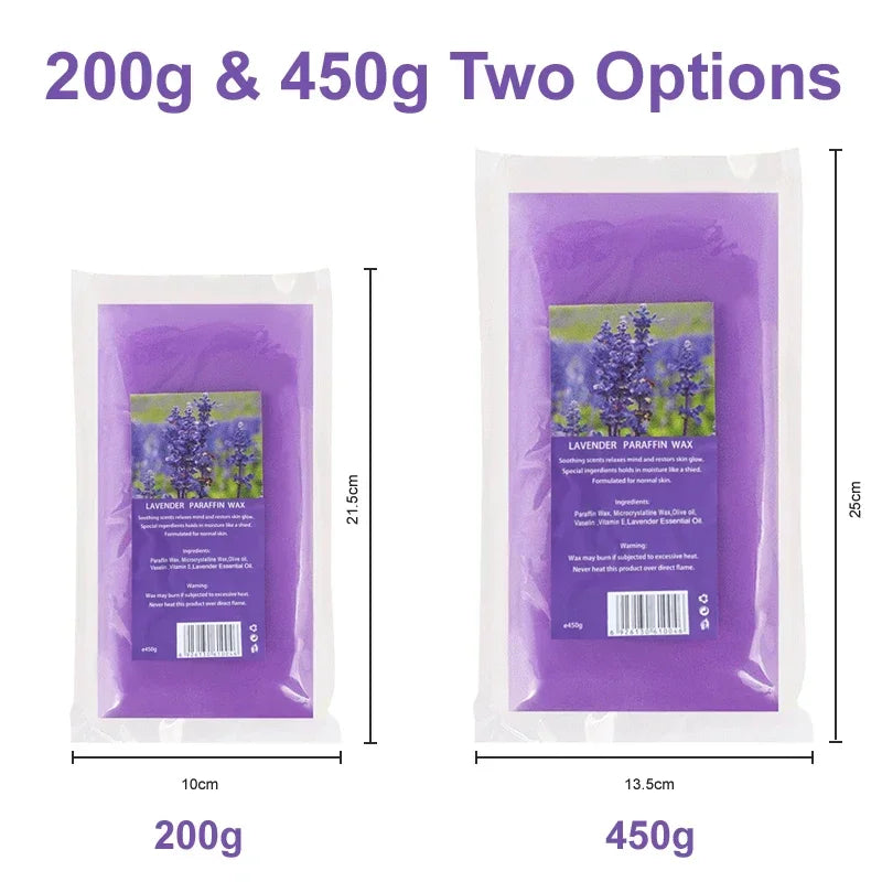 Lavender Paraffin Wax Hand & Foot Mask – Moisturizing SPA Peel-Off